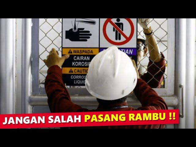 Standar Rambu K3 dan Safety Sign