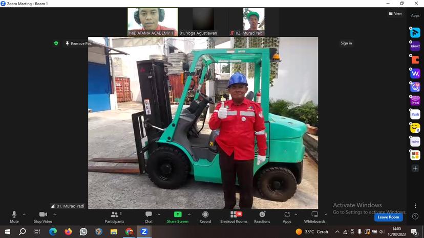 Operator Forklift Kelas II Batch 14